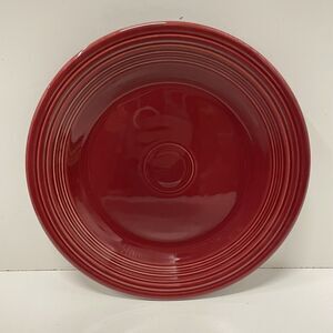 FiestaWare Scarlet Dark Red Homer Laughlin FIESTA 10.5" Diameter Dinner Plate